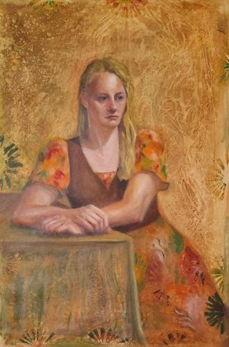 Let me Be - Olieverf op linnen 70x50cm